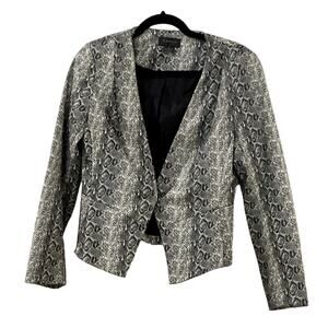 Garcia Women's Faux Snake Skin Jacket, Size Small, EUC
